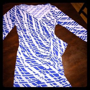 Wrap style dress